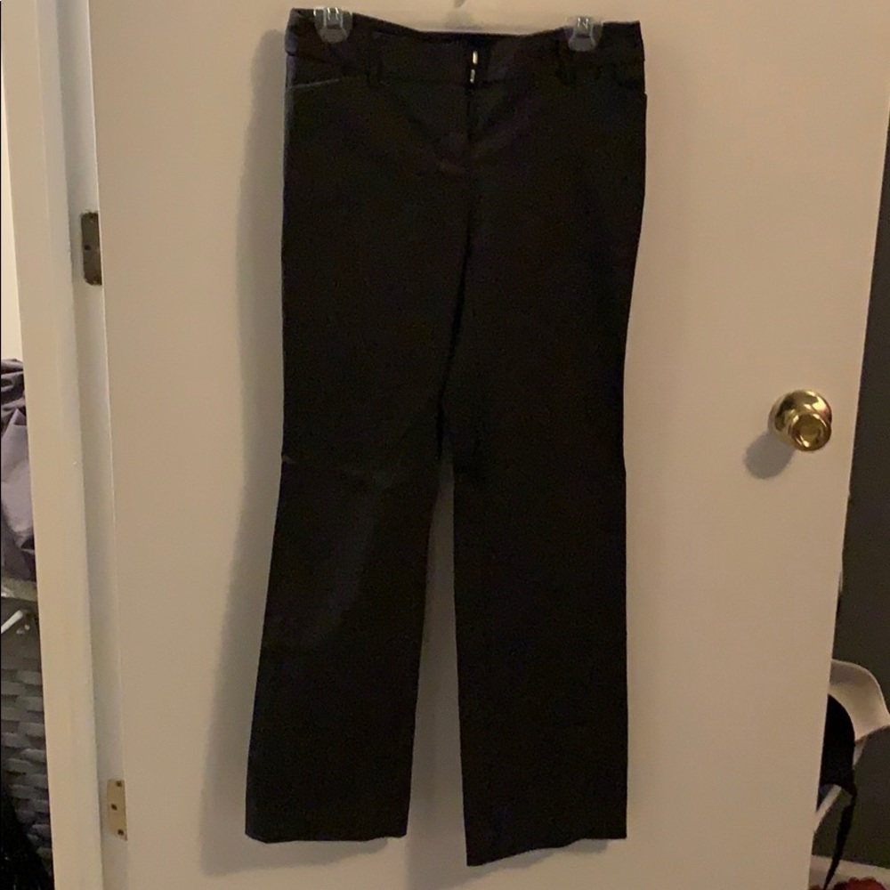 Gray slacks